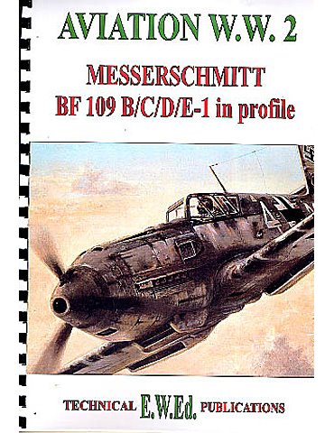 WW2 BF 109 B/C/D/E-1 in profile